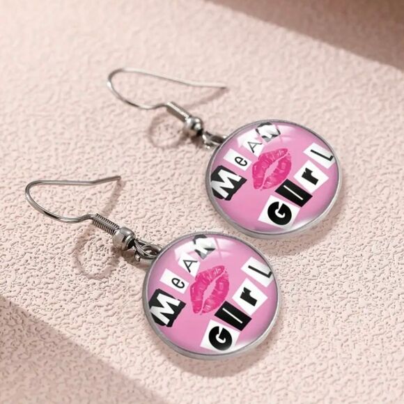 Mean Girls Earrings - Picture 1 of 4